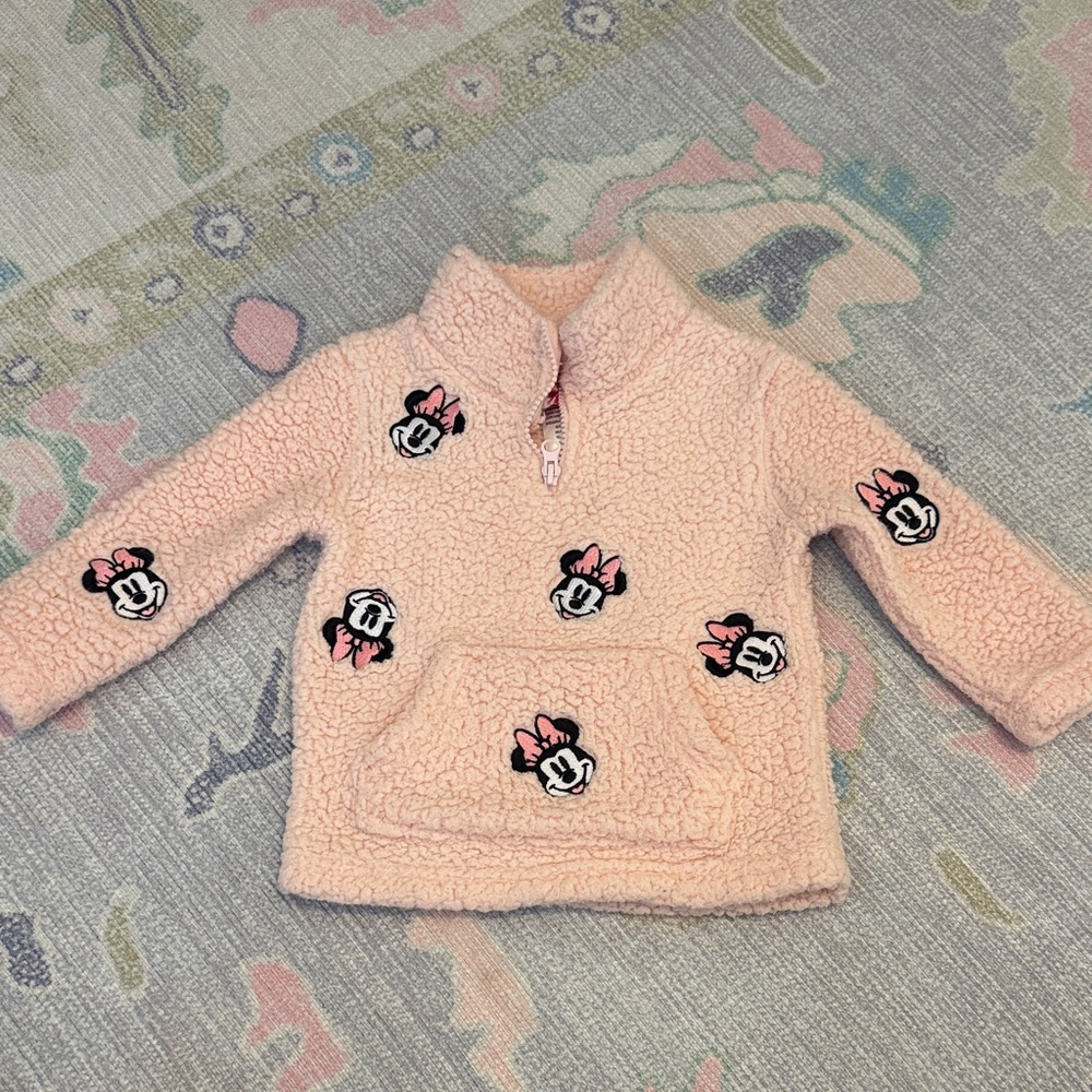 Disney Pink Fleece Pullover (2T)